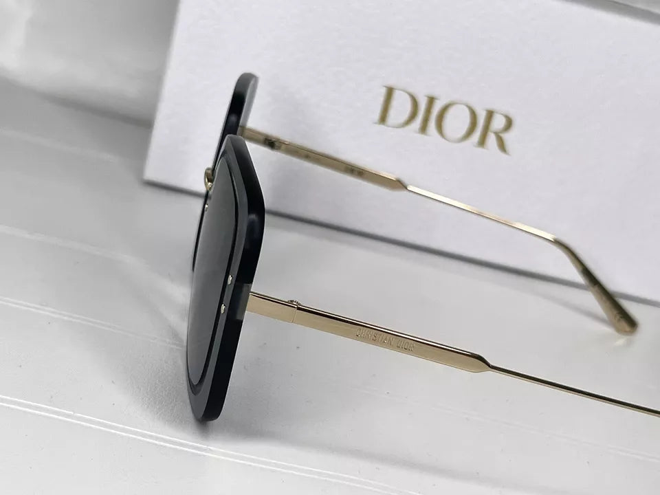 Brand New Dior Sunglasses UltraDior SU B0B0 Metal Gold/Gray Lens - Clairely Amazing