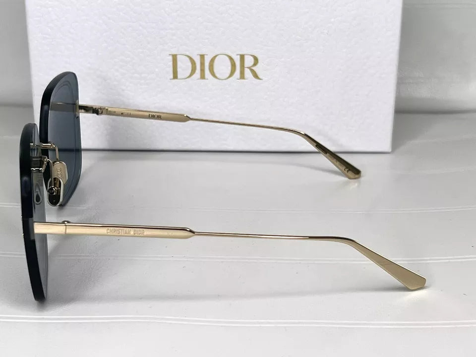 Brand New Dior Sunglasses UltraDior SU B0B0 Metal Gold/Gray Lens - Clairely Amazing