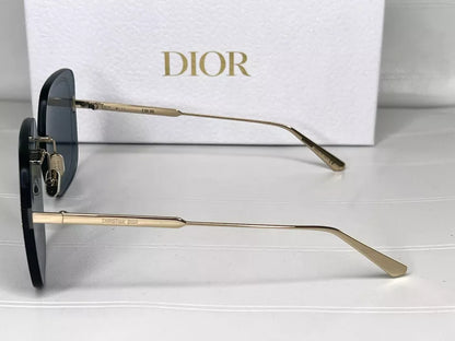 Brand New Dior Sunglasses UltraDior SU B0B0 Metal Gold/Gray Lens - Clairely Amazing