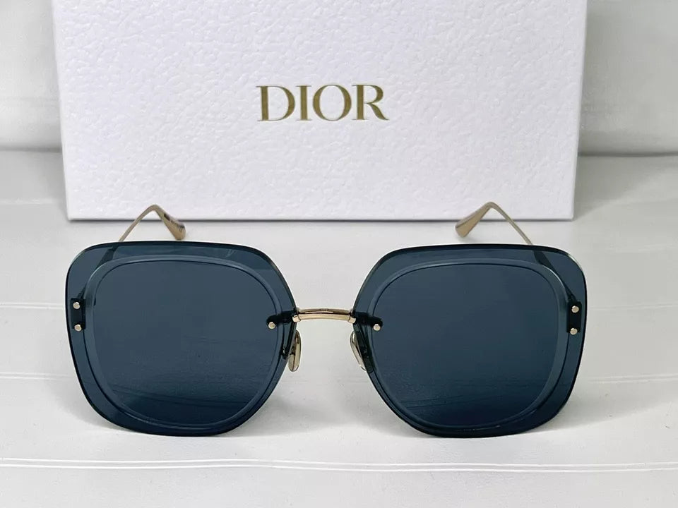 Brand New Dior Sunglasses UltraDior SU B0B0 Metal Gold/Gray Lens - Clairely Amazing