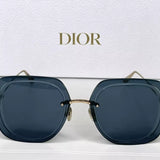 Brand New Dior Sunglasses UltraDior SU B0B0 Metal Gold/Gray Lens - Clairely Amazing
