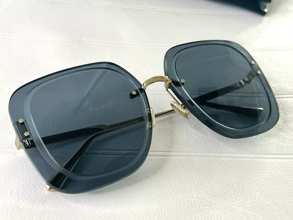 Brand New Dior Sunglasses UltraDior SU B0B0 Metal Gold/Gray Lens - Clairely Amazing