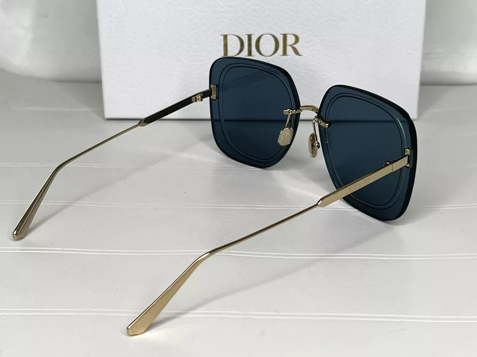 Brand New Dior Sunglasses UltraDior SU B0B0 Metal Gold/Gray Lens - Clairely Amazing