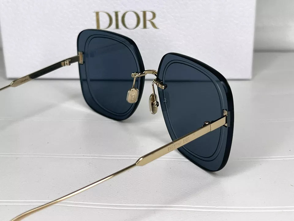 Brand New Dior Sunglasses UltraDior SU B0B0 Metal Gold/Gray Lens - Clairely Amazing