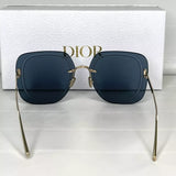 Brand New Dior Sunglasses UltraDior SU B0B0 Metal Gold/Gray Lens - Clairely Amazing