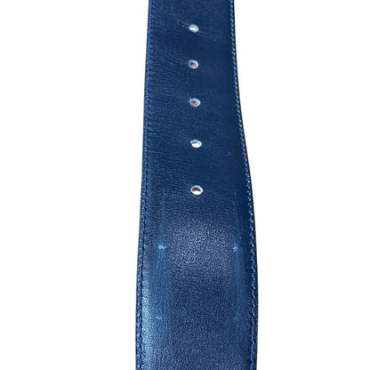 Gucci Navy/Burgundy Reversible Belt