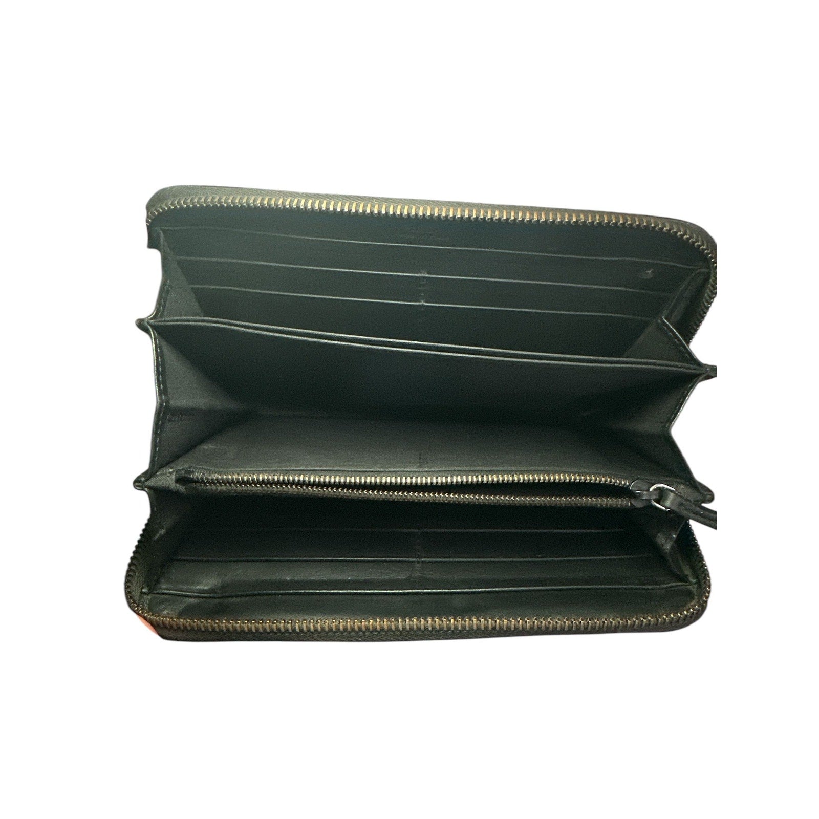 Authentic Pre-Owned Fendi Monster Zip Around Wallet – Black & Ivory