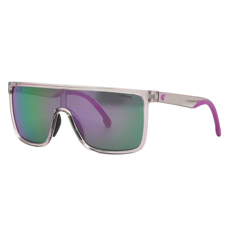 Carrera Violet Green Shield Unisex Sunglasses