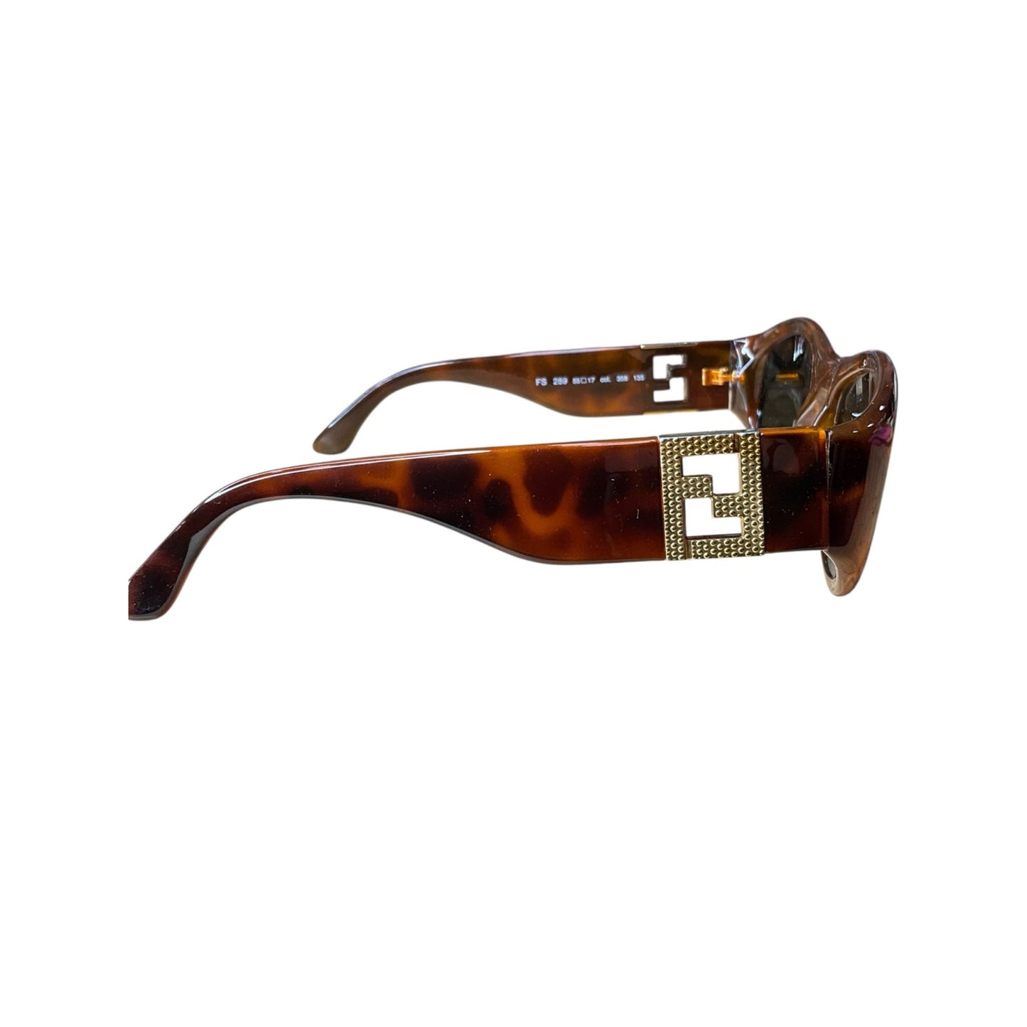 Fendi Gold Zucca Shades