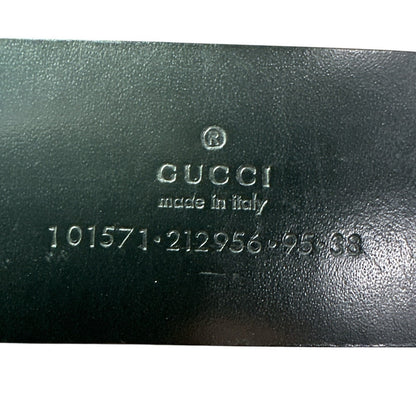 Gucci Black Leather Belt Size 31-33