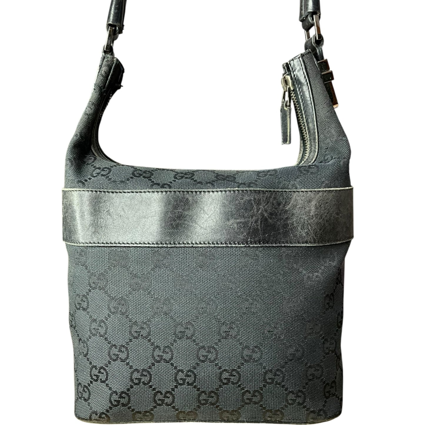 Gucci Black Canvas Handbag