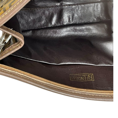 Fendi Zucca Clutch Toiletry Pouch