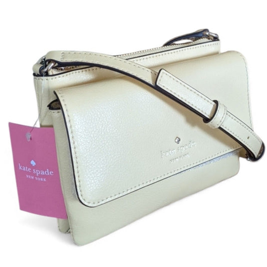kate spade new york Greene Street Karlee Leather Crossbody Butter