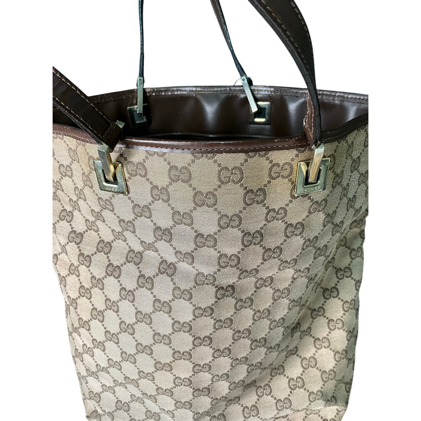 Gucci Monogram Tote Bag