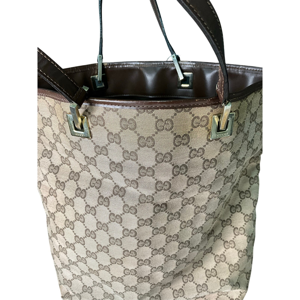 Gucci Monogram Tote Bag