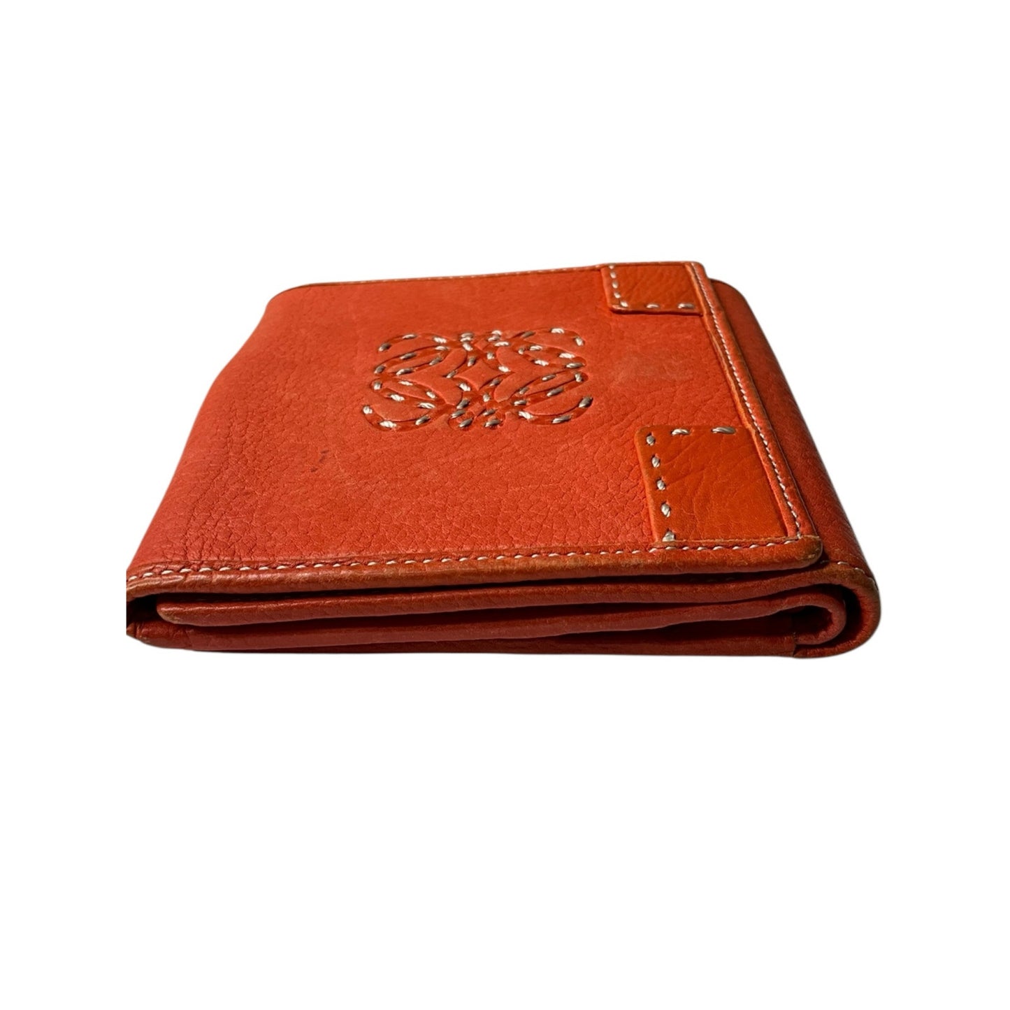 LOEWE Orange Compact Wallet