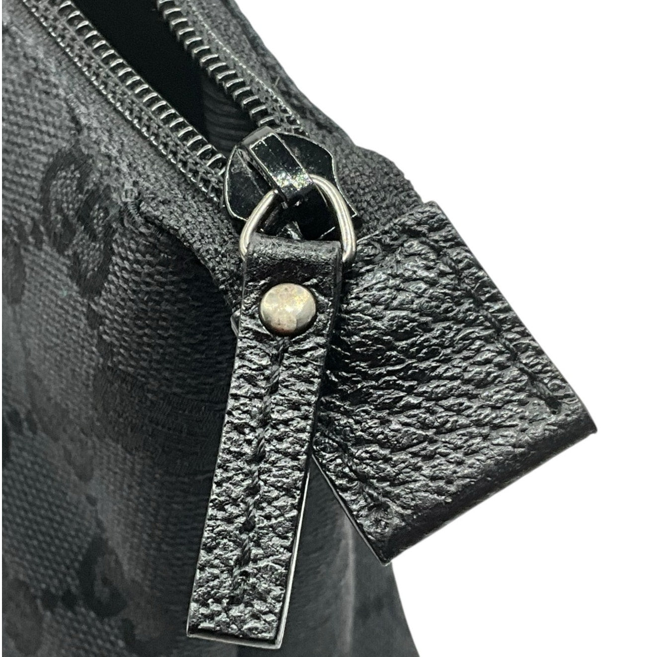 Gucci Black Canvas Pouch