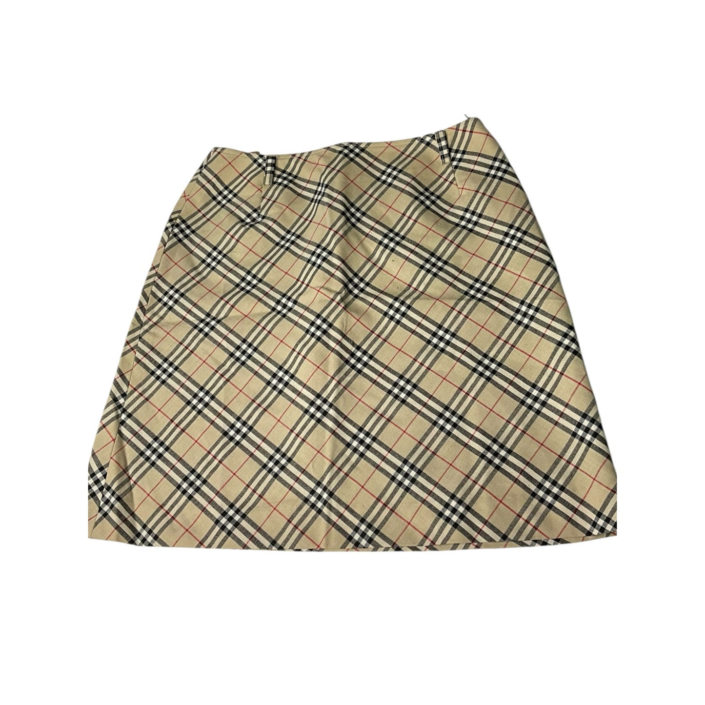 Burberrys Plaid Skirt 36