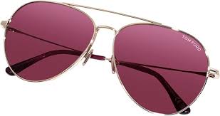 Tom Ford Pink Lens Sunglasses Gold Frame - Clairely Amazing