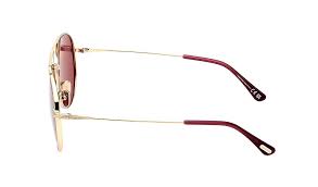 Tom Ford Pink Lens Sunglasses Gold Frame - Clairely Amazing