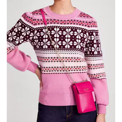 Kate spade New York Roulette Mini Pebbled Leather Phone Crossbody