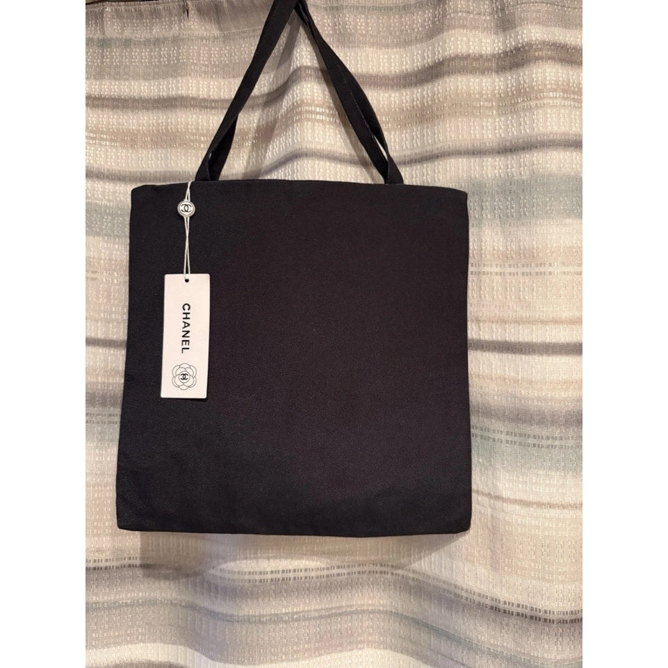 Chanel Black Hat Lady Tote Bag