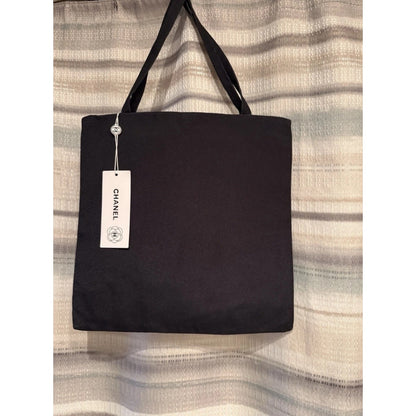 Chanel Black Hat Lady Tote Bag