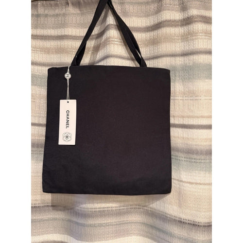 Chanel Black Hat Lady Tote Bag