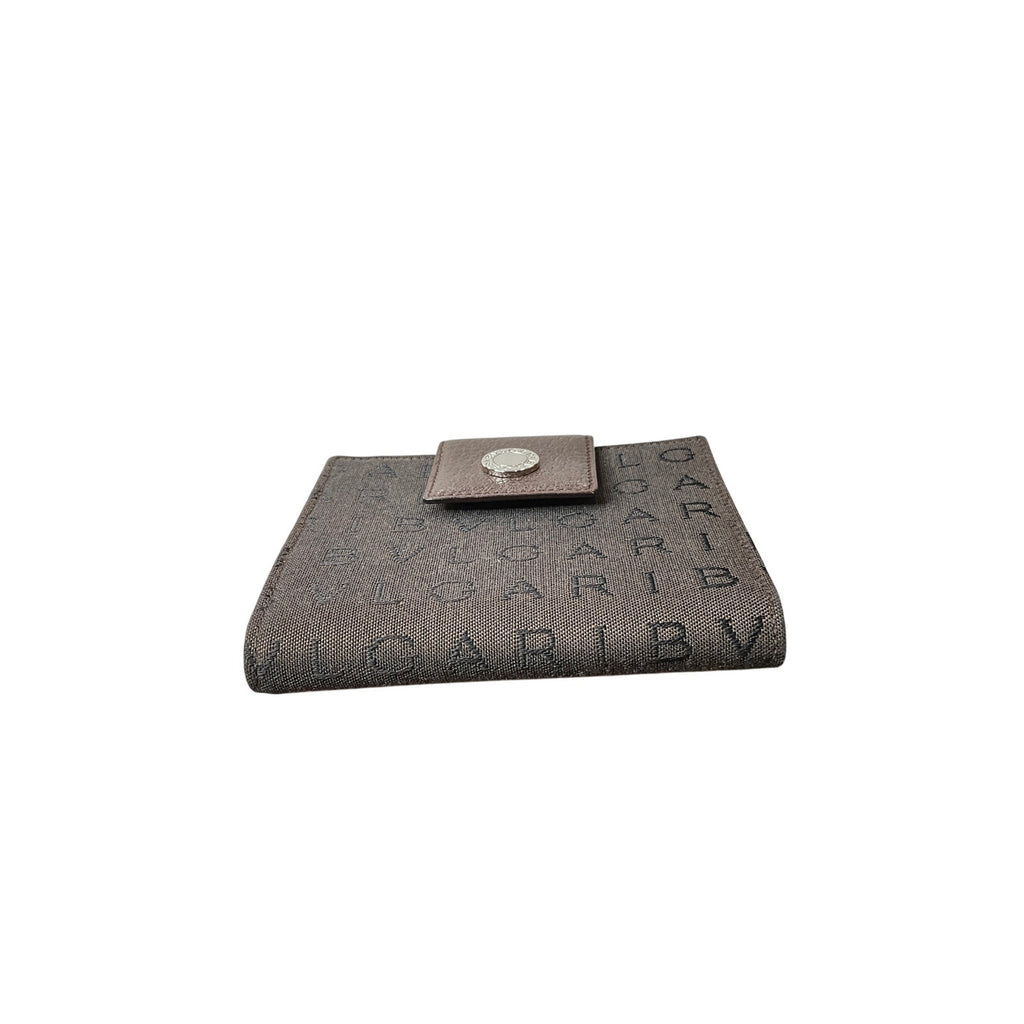 BVLGARI Brown Leather Wallet