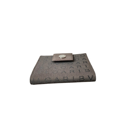 BVLGARI Brown Leather Wallet