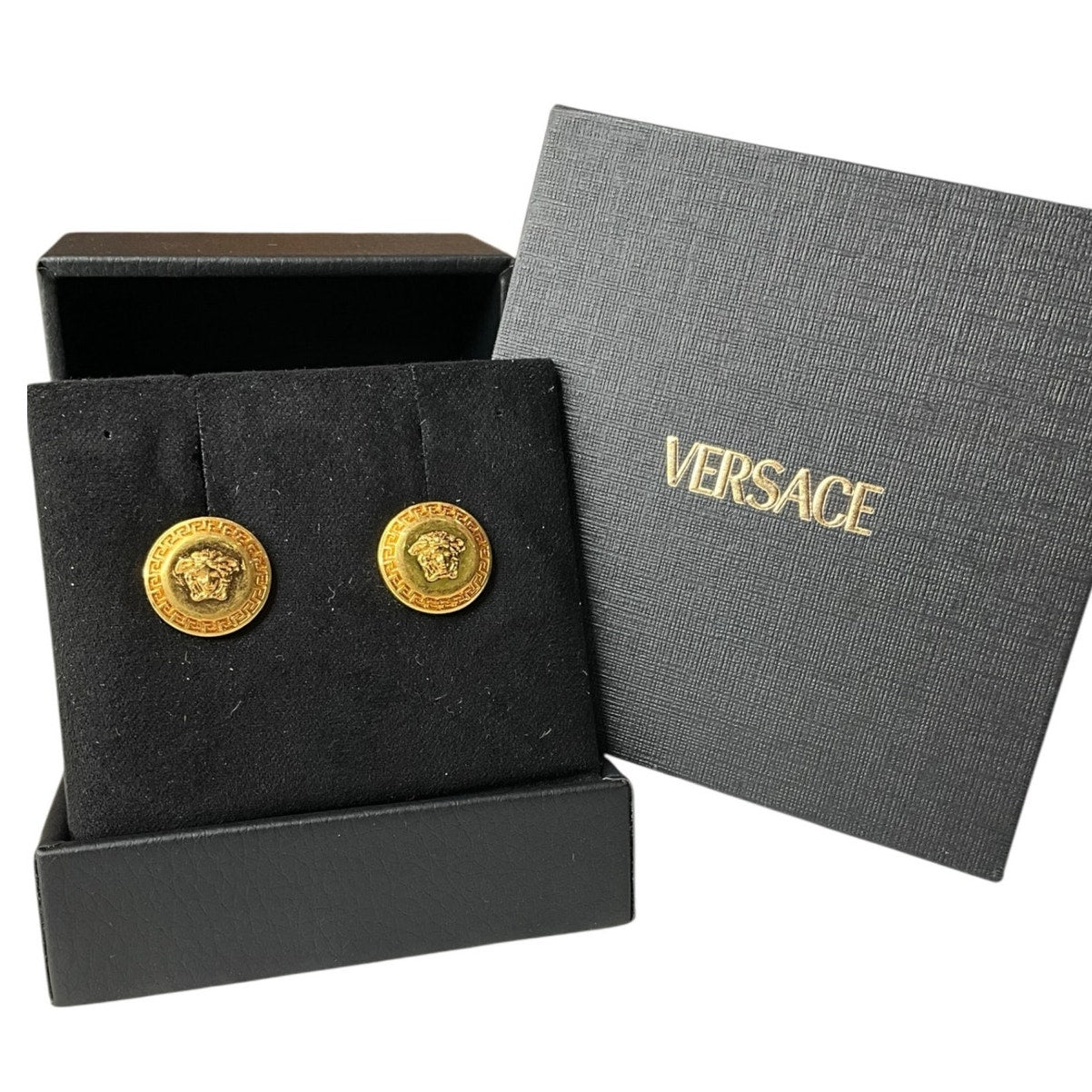 VERSACE Tribute Medusa stud earrings