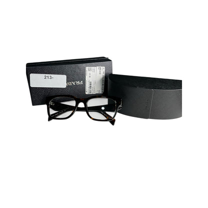 Prada PR A10V Eyeglasses Havana Red