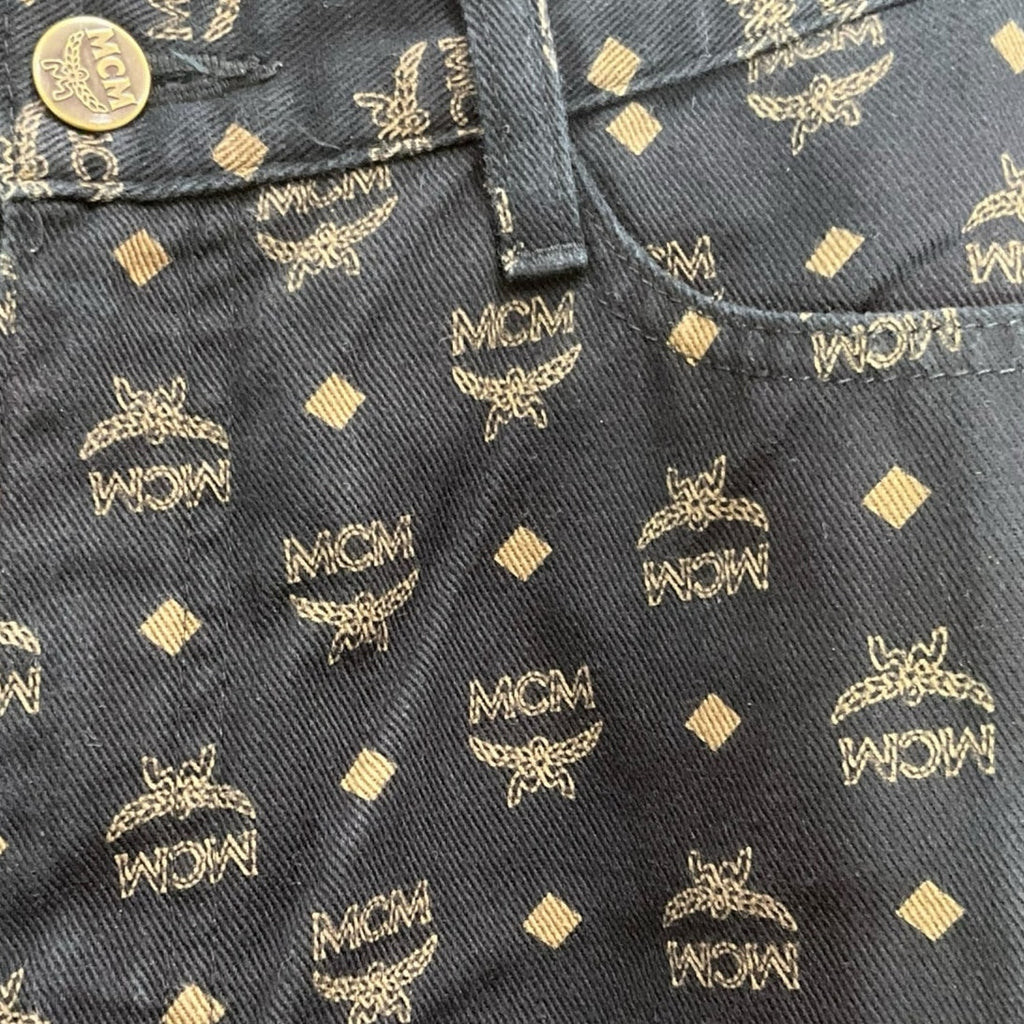 Vintage MCM Jeans Logo Monogram