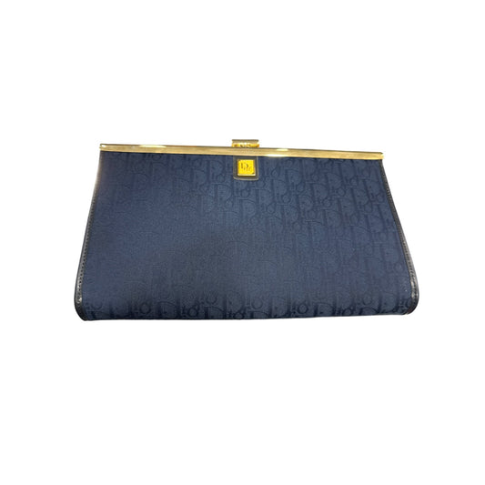 Christian Dior Navy Clutch