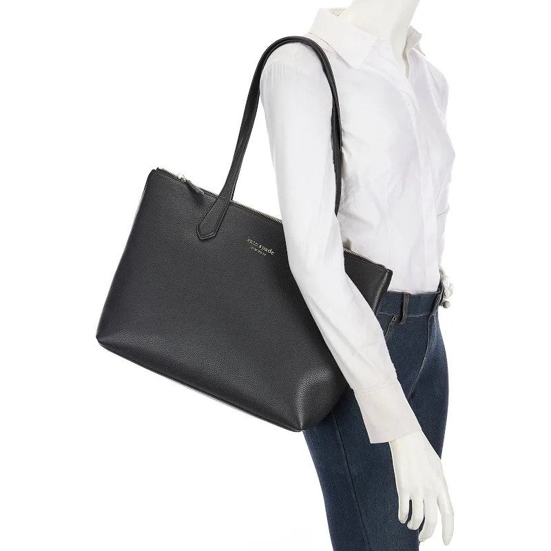 Kate Spade Bradley Large Pebbled Leather Tote BLACK