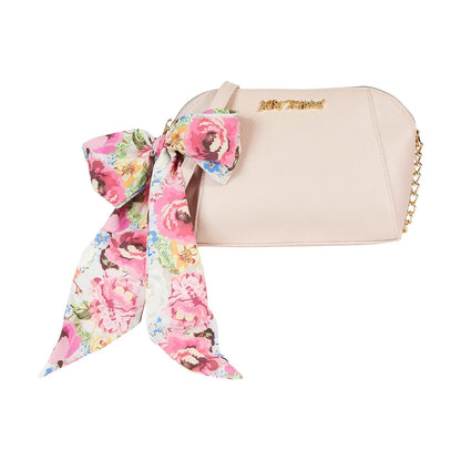 Betsey Johnson XO Anaya Crossbody with Scarf and Chain Strap