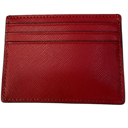 Kate Spade Madison Small Slim Card Holder in Ruby Red