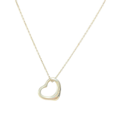 Tiffany & Co. Elsa Peretti Open Heart Silver Necklace