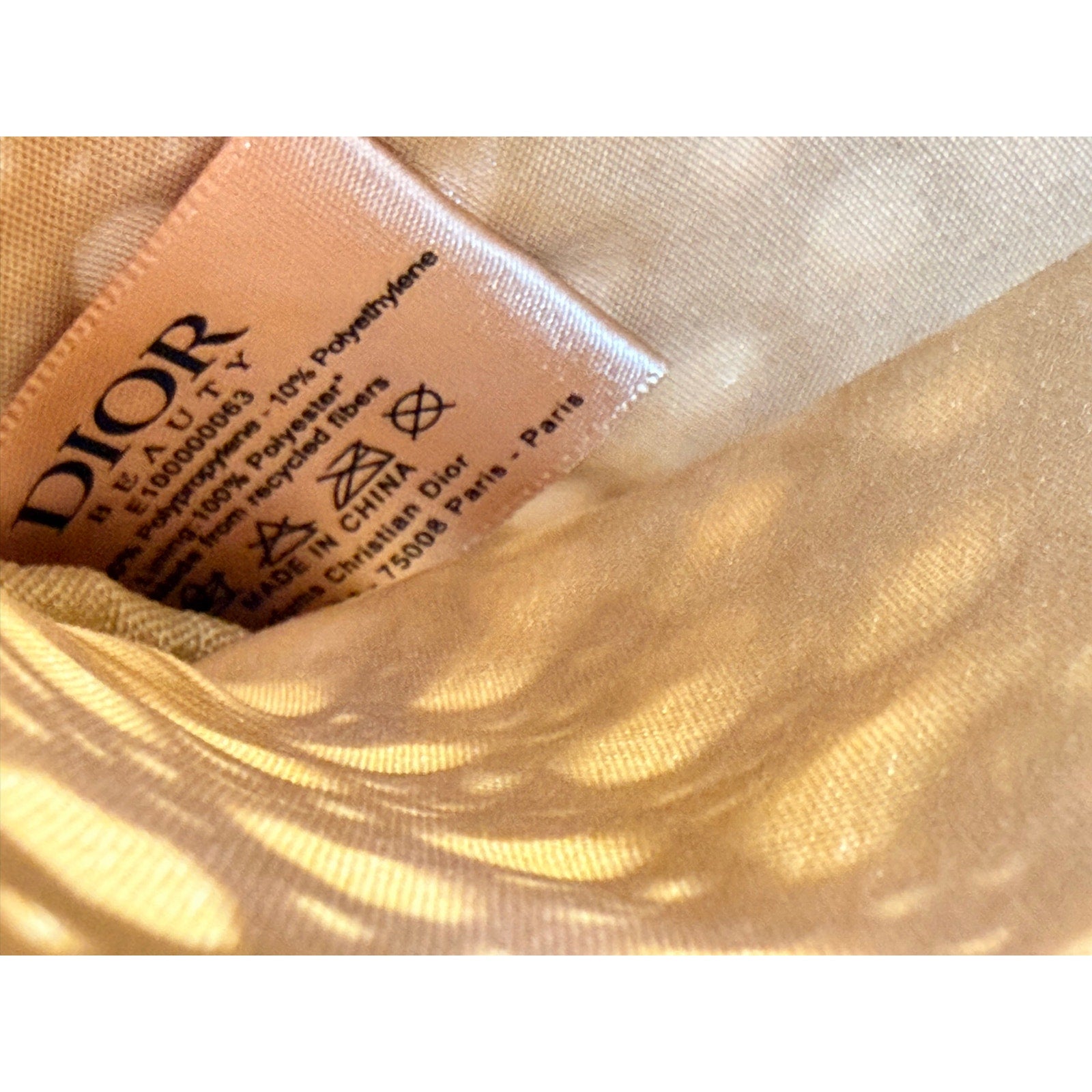 Dior Beauty Wicker Makeup Pouch (GWP) – 2026 Summer Design