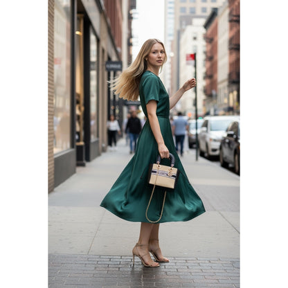 Lady Dior Rattan Mini Crossbody Bag