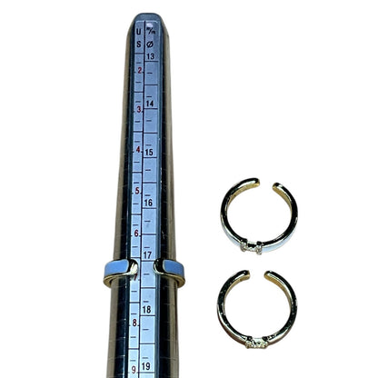 Minimalist Gold Enamel Cross Ring