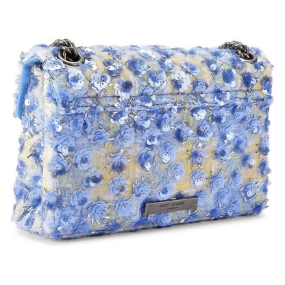 Kurt Geiger 
Mini Kensington crossbody bag with blue sequins
