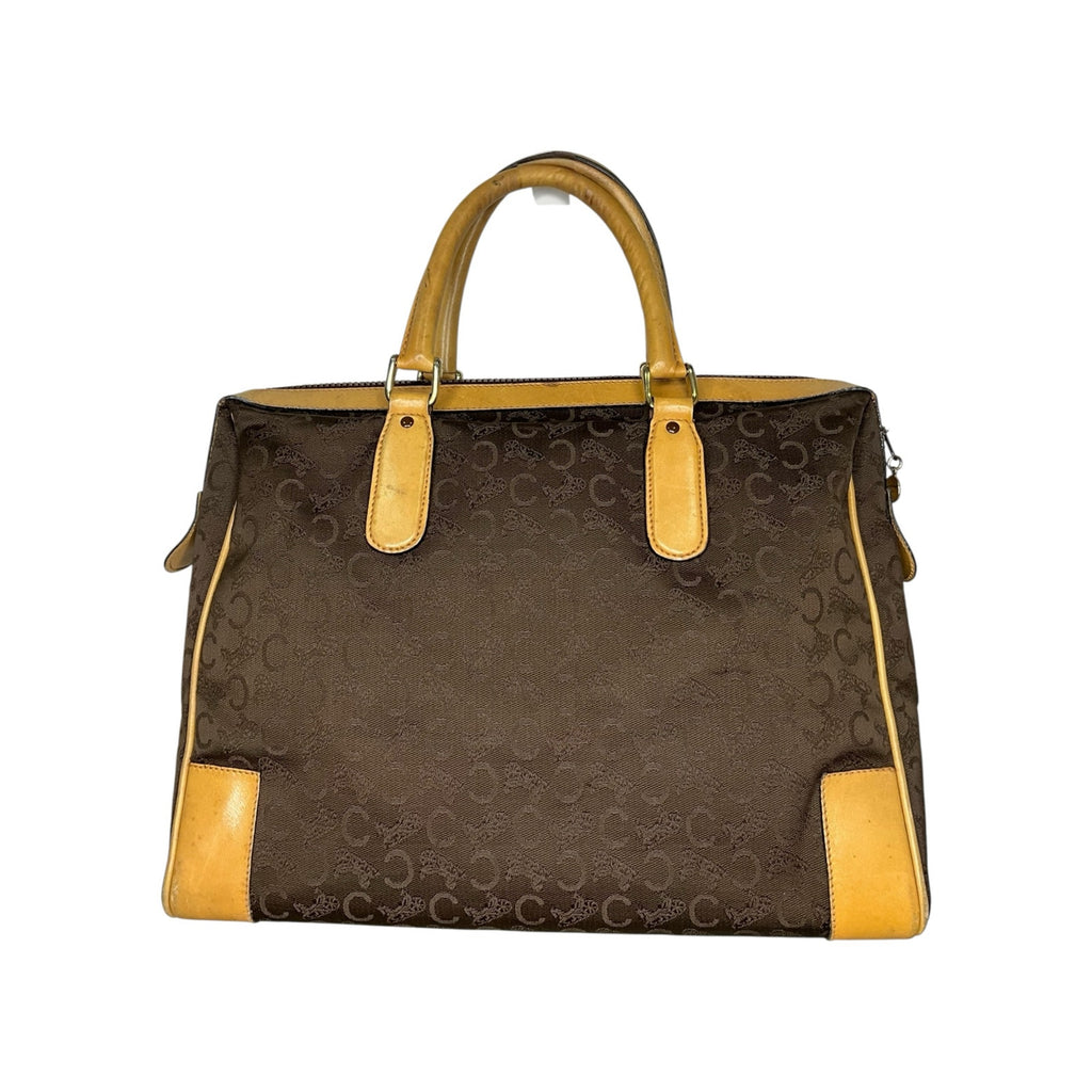 Authentic Celine Boston Bag - Brown