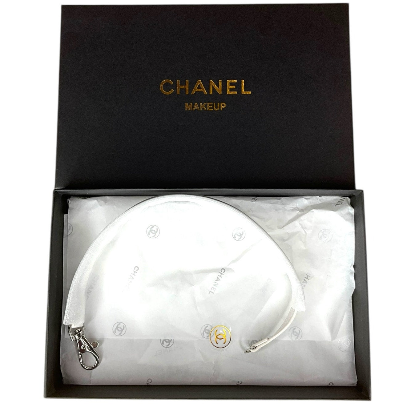 Chanel Beaute "Bonjour" makeup pouch
