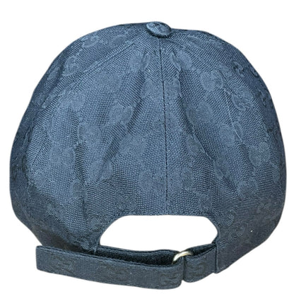 Gucci Baseball Cap Black Fabric A4659