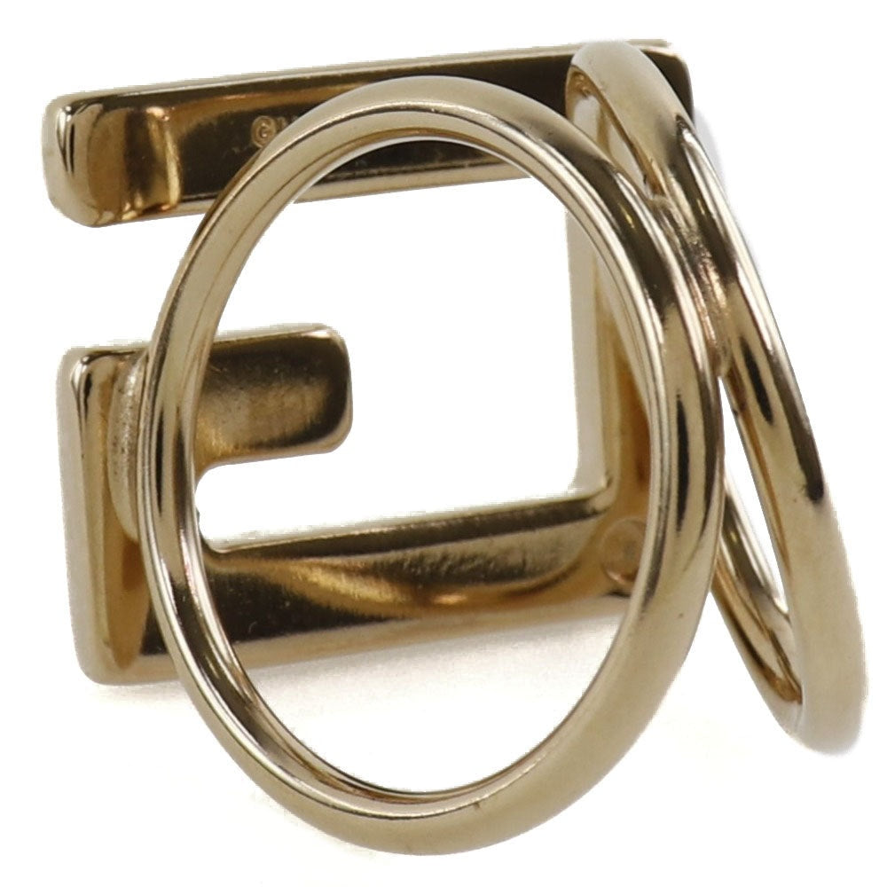 Gucci G logo gold plating gold ladies scarf ring
