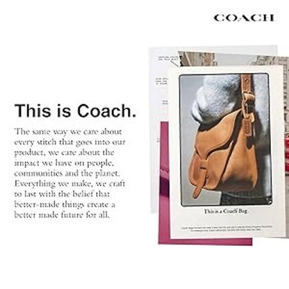 COACH Hobo Crossbody in Cross grain, Deep Plum