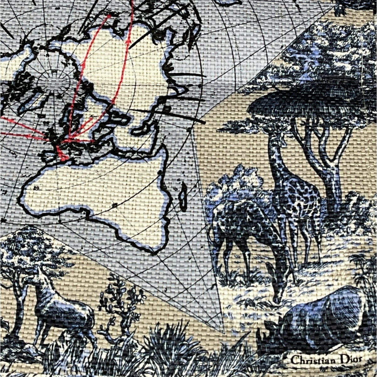 Around The World Canvas Tote Bag