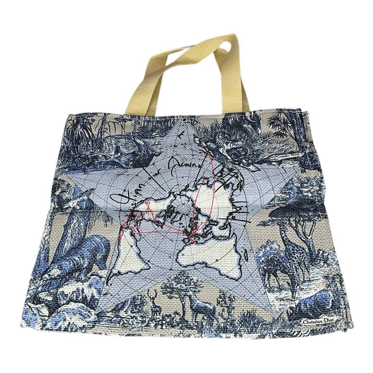 Around The World Canvas Tote Bag