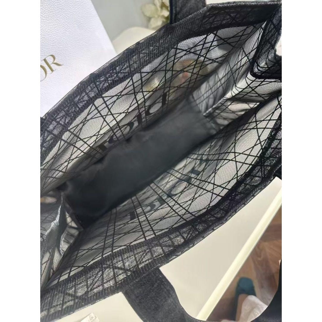 Dior Beauty Black Mesh Tote Bag – (GWP)
